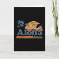 Aloha Strände Hawaii Vintage Strand Surfen Retro H