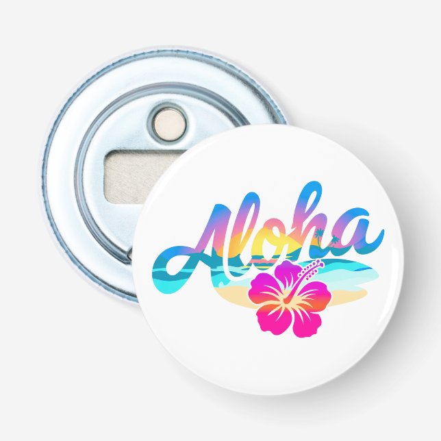 Aloha Summer Flaschenöffner (Vorderseite)