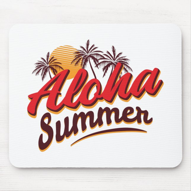 Aloha Summer Mousepad (Vorne)