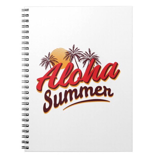 Aloha Summer Notizblock (Vorderseite)