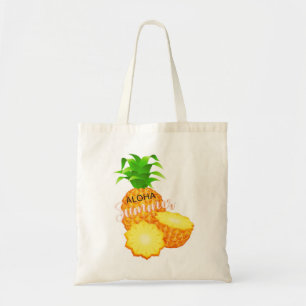 Aloha Summer Pineappel_ Hawaiianische Inseln Tragetasche
