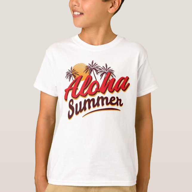 Aloha Summer T-Shirt (Vorderseite)
