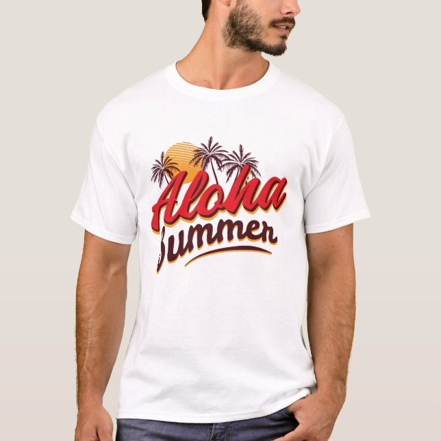 Aloha Summer T-Shirt (Vorderseite)
