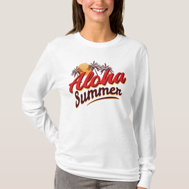 Aloha Summer T-Shirt (Vorderseite)