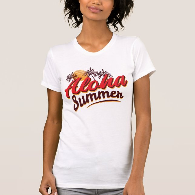 Aloha Summer T-Shirt (Vorderseite)