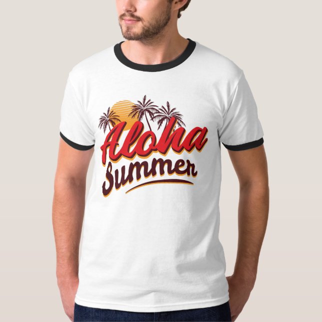 Aloha Summer T-Shirt (Vorderseite)