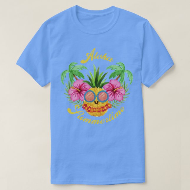Aloha Summertime TShirt (Design vorne)