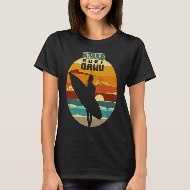 Aloha Surf Surf Oahu Version2 T-Shirt (Vorderseite)