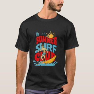 Aloha Surfer Typ Zeit zum Surfen auf einer Welle T-Shirt