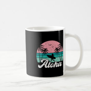 Aloha Surferin Hawaii Vintage Hawaiian Surfen Kaffeetasse