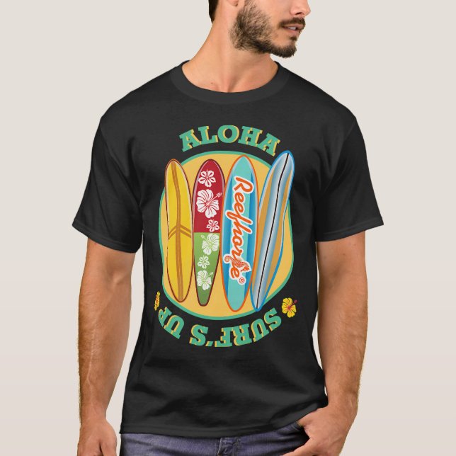 Aloha Surf's Up T-Shirt (Vorderseite)