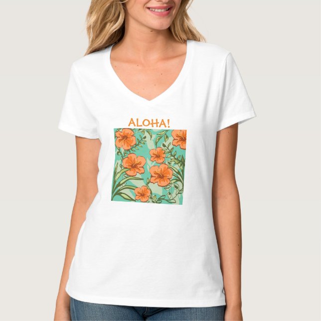 Aloha! T-Shirt (Vorderseite)
