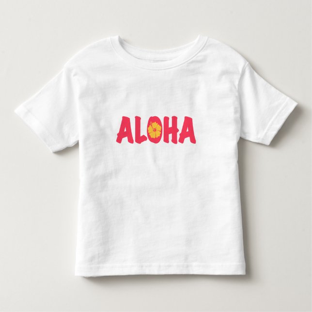 Aloha Toddler T - Shirt (Vorderseite)