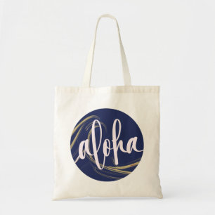 Aloha Tote Bag Kai Ocean (leere Rückseite) Tragetasche