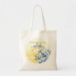 Aloha Tote Bag Share a Little Aloha (leere Rückse Tragetasche