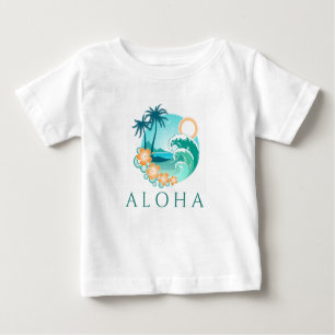 Aloha Tropical Baby T-shirt