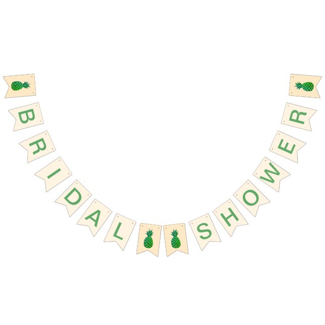 Aloha Tropical Brautparty Wimpelkette (Alle)