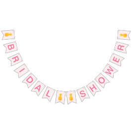 Aloha Tropical Brautparty Wimpelkette