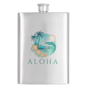 Aloha Tropical Flachmann