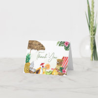 Aloha Tropical Hawaiian Baby Dusche