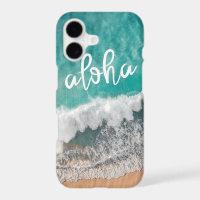 Aloha Tropical Sand Beach mit türkisem Meer Case-