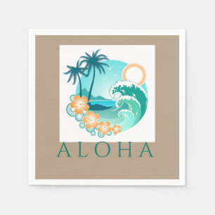 Aloha Tropical Serviette