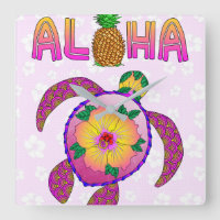 Aloha Tropical Turtle