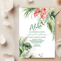 Aloha tropische Babydusche