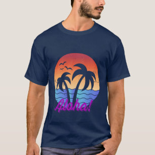 Aloha - tropischer hawaiianischer Sonnenuntergang T-Shirt