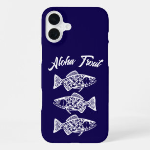 Aloha Trout-Blue Hawaiian iPhone 16 Plus Hülle