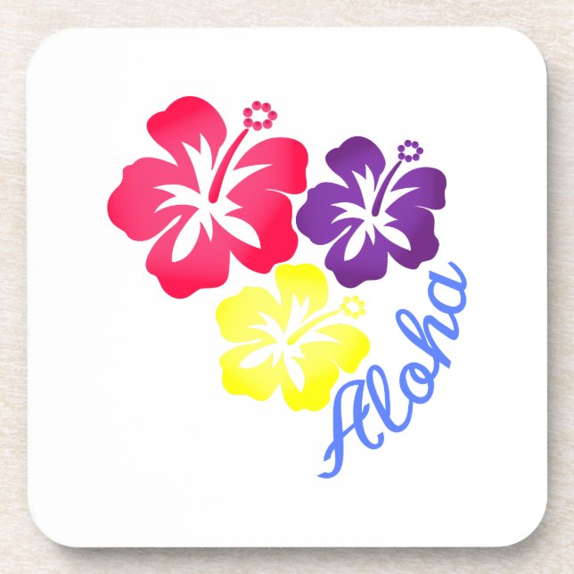 Aloha Untersetzer (Vorderseite)