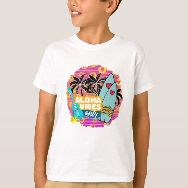 ALOHA VIBES T-Shirt (Vorderseite)