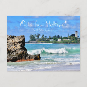 Aloha von Haleiwa Postkarte