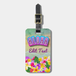 Aloha von Hawaii Gepäckanhänger