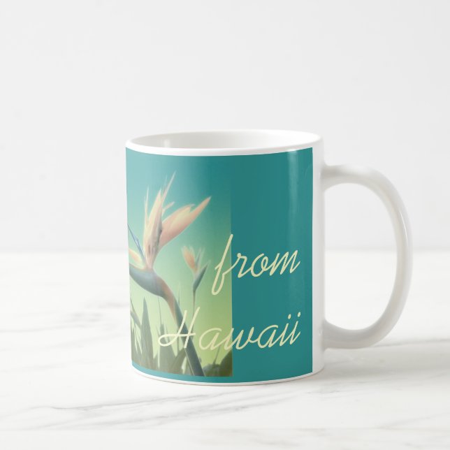 Aloha von Hawaii-Paradiesvogel Tasse (Rechts)