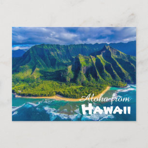 Aloha von Hawaii Postcard Postkarte