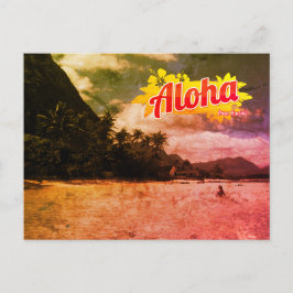 Aloha von Hawaii Postcard Postkarte