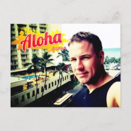 Aloha von Hawaii Postcard Postkarte