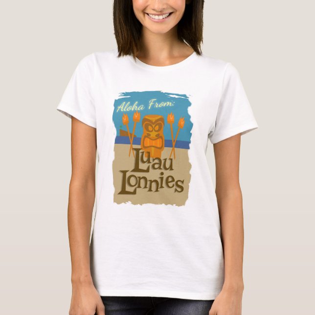 Aloha von Luau Lonnies T-Shirt (Vorderseite)