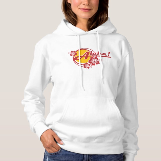 Aloha Womens Hoodie (Vorderseite)