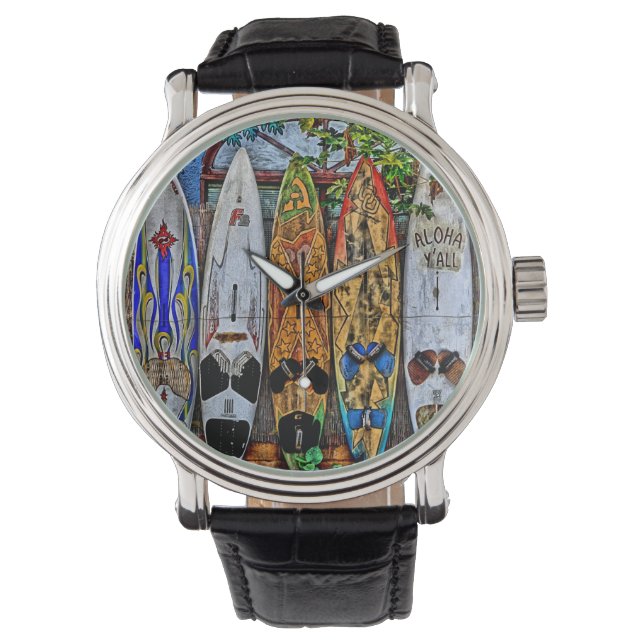 Aloha Y'ALL watch Armbanduhr (Vorderseite)