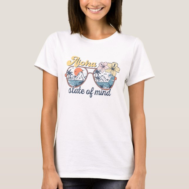 Aloha-Zustand T-Shirt (Vorderseite)