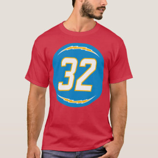 Alohi Gilman Number 32 Jersey Los Angeles Chargers T-Shirt