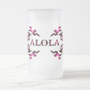 Alola-Bierglas Mattglas Bierglas