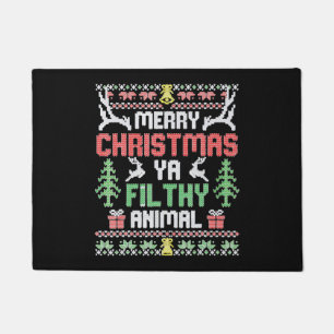 Alone At Home Movies Merry Christmas You Filty Fußmatte