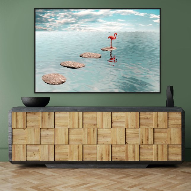 Alone – Stille Balance Poster (Von Creator hochgeladen)