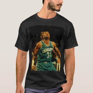Alonzo Mourning Vintage-Design von Basketball 5 T-Shirt