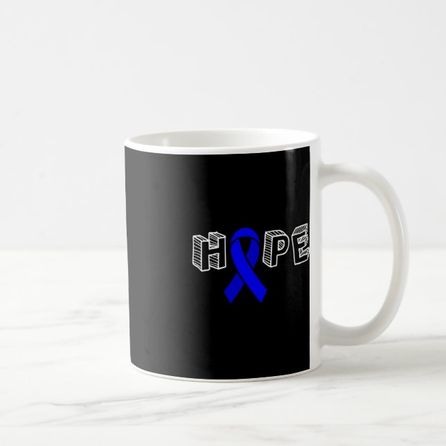 Alopecia Areata Awareness Hope Kaffeetasse (Rechts)