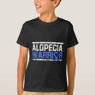 Alopecia Awareness Haair Loss Krieger Tool Flag Su T-Shirt