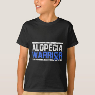 Alopecia Awareness Haair Loss Krieger Tool Flag Su T-Shirt